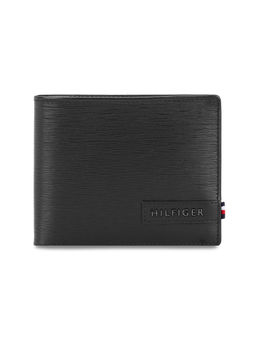 Tommy Hilfiger - Kongsvinger Men Leather Passcase Wallet For Men - Black