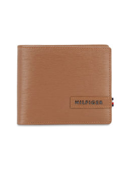 Tommy Hilfiger - Kongsvinger Men Leather Global Coin Wallet For Men - Tan