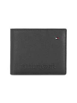 Tommy Hilfiger - Harstad Men Leather Global Coin Wallet For Men - Black
