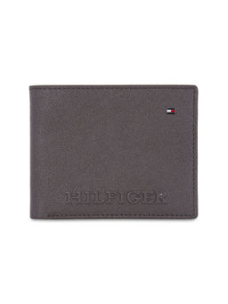 Tommy Hilfiger - Harstad Men Leather Slimfold Wallet For Men - Grey