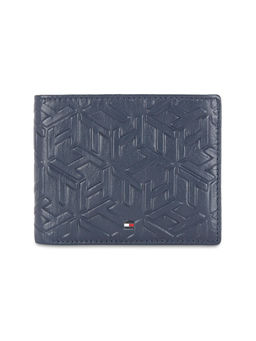 Tommy Hilfiger - Namsos Men Leather Slimfold Wallet For Men - Navy