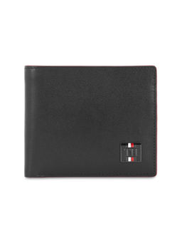 Tommy Hilfiger - Calogero Men Leather Global Coin Wallet For Men - Black