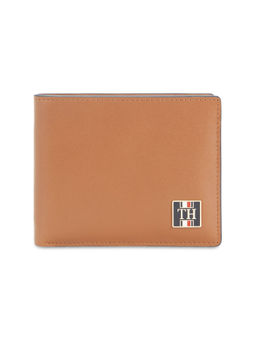 Tommy Hilfiger - Calogero Men Leather Passcase Wallet For Men - Tan