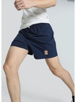 Puma - x First Mile Men Navy Blue Woven Running Shorts
