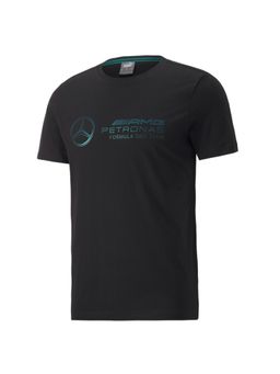 Puma - Mercedes AMG Petronas Motorsports F1 Metal Energy Logo Men Black T-Shirts