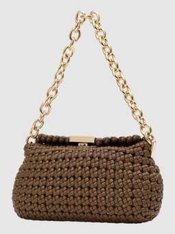 Forever New - Women Teagan Brown Weave Handbag