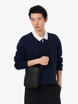 Lacoste - Men Classic Black Sling Bag