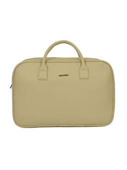 Nautica - Unisex Cream Solid Duffle Bag