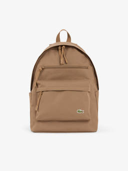 Lacoste - Unisex Neocroc Beige Solid Backpack