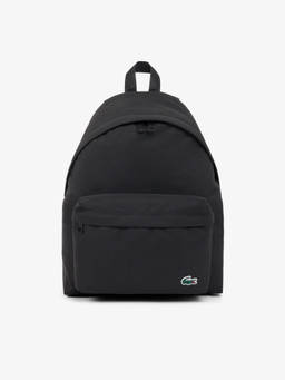 Lacoste - Unisex Black Casual Croc Backpack