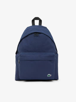 Lacoste - Unisex Navy Blue Casual Croc Backpack