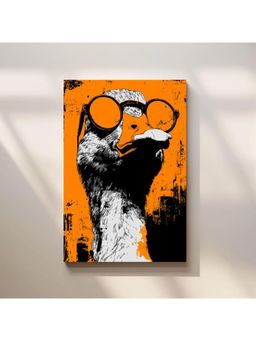 Anciq - Bitty Bopp Cool Ostrich Pop Art Canvas Painting