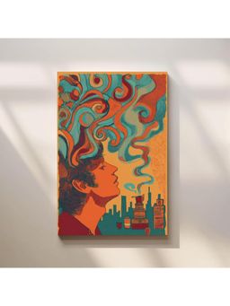 Anciq - Bitty Bopp Dreamy Smoke Pop Art Canvas Painting