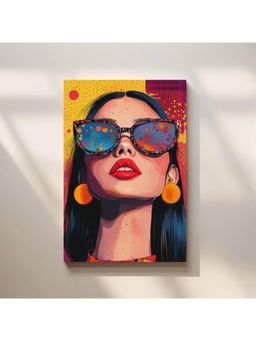 Anciq - Bitty Bopp Bold Sunglasses Pop Art Canvas Painting