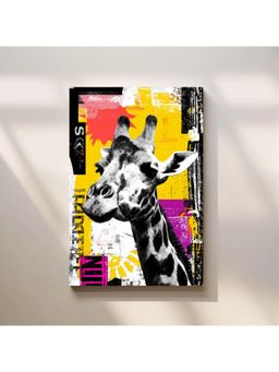 Anciq - Bitty Bopp Abstract Giraffe Pop Art Canvas Painting