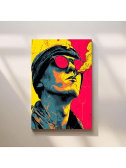 Anciq - Bitty Bopp Psychedelic Smoker Pop Art Canvas Painting