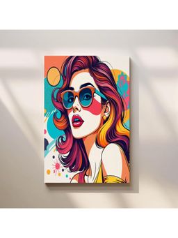 Anciq - Bitty Bopp Stylish Woman Pop Art Canvas Painting