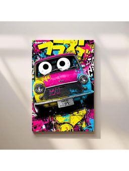 Anciq - Bitty Bopp Cartoon Car Pop Art Canvas Painting