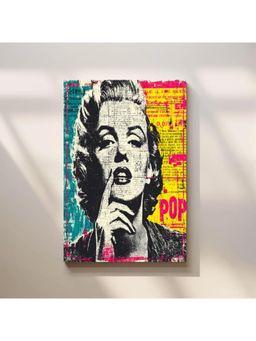 Anciq - Bitty Bopp Vintage Pop Diva Canvas Painting