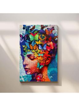 Anciq - Bitty Bopp Butterfly Puzzle Portrait Canvas Painting