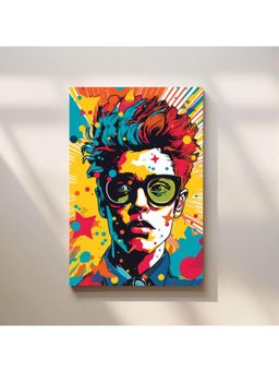 Anciq - Bitty Bopp Color Burst Portrait Canvas Painting