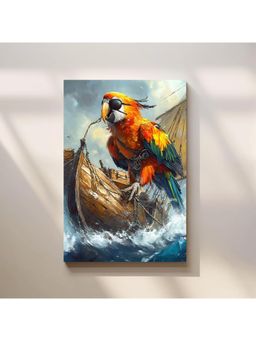 Anciq - Bitty Bopp Pirate Parrot Canvas Painting