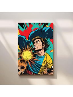 Anciq - Bitty Bopp Comic Action Punch Canvas Painting