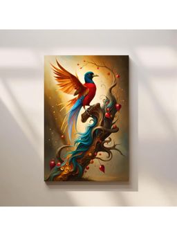 Anciq - Bitty Bopp Majestic Fantasy Bird Canvas Painting