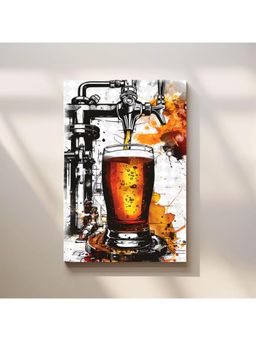 Anciq - Bitty Bopp Industrial Beer Tap Canvas Painting