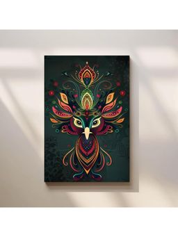 Anciq - Bitty Bopp Tribal Owl Canvas Painting