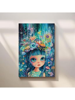 Anciq - Bitty Bopp Dreamy Whimsical Girl Canvas Painting