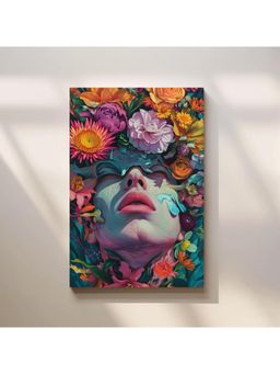 Anciq - Bitty Bopp Floral Dream Portrait Canvas Painting