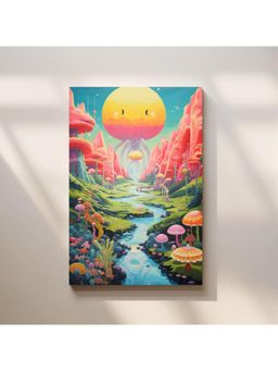 Anciq - Bitty Bopp Dreamscape Valley Canvas Painting