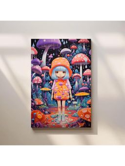 Anciq - Bitty Bopp Mushroom Girl Fantasy Canvas Painting