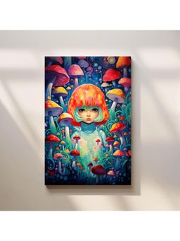 Anciq - Bitty Bopp Enchanted Mushroom Girl Canvas Painting