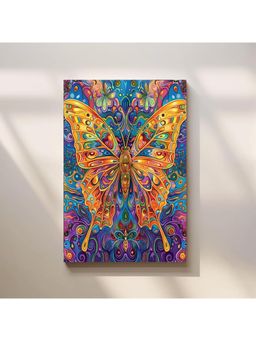 Anciq - Bitty Bopp Psychedelic Butterfly Canvas Painting