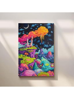 Anciq - Bitty Bopp Surreal Floating Island Canvas Painting