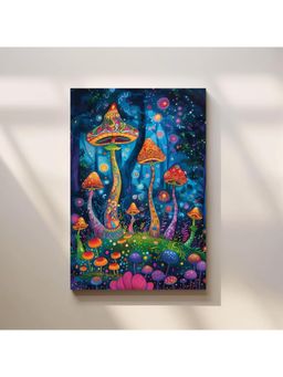 Anciq - Bitty Bopp Psychedelic Mushroom Forest Canvas Painting
