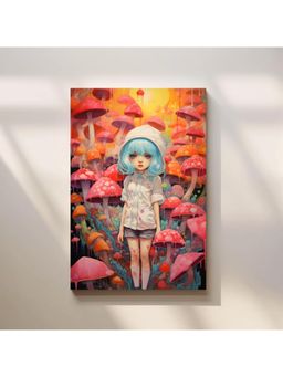 Anciq - Bitty Bopp Dreamy Mushroom Girl Canvas Painting