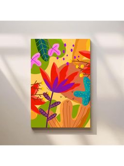 Anciq - Bitty Bopp Modern Floral Abstract Canvas Painting