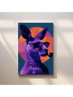 Anciq - Bitty Bopp Kangaroo Pop Art Canvas Painting