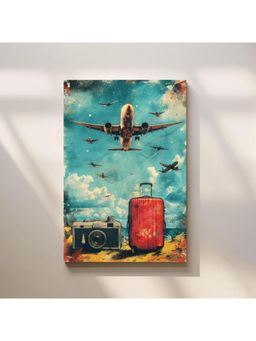 Anciq - Bitty Bopp Vintage Travel Pop Art Canvas Painting