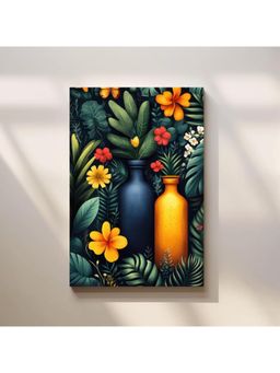 Anciq - Bitty Bopp Tropical Floral Vase Canvas Painting