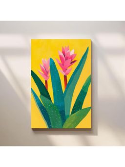 Anciq - Bitty Bopp Minimal Tropical Flower Canvas Painting