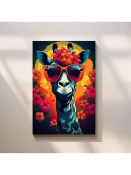 Anciq - Bitty Bopp Stylish Giraffe Pop Art Canvas Painting