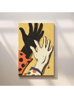 Anciq - Bitty Bopp Pop Art Hands Abstract Canvas Painting