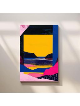 Anciq - Bitty Bopp Abstract Sunset Landscape Canvas Painting