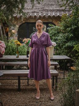 House of Fett - Roxo Collar Cotton Dress