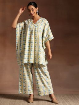 Libas - Womens Multi-Color Floral Co-Ord (Set of 2)