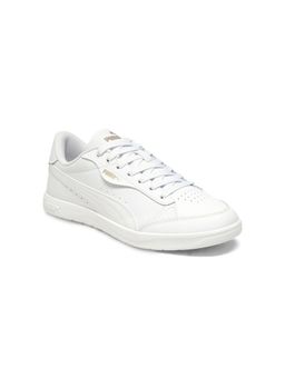 Puma - White Vikky Star Womens Leather Sneakers